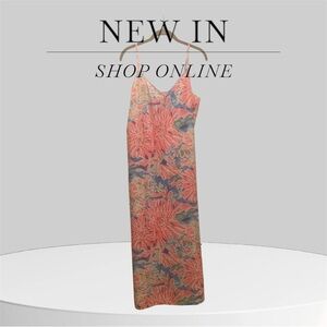 SHEIN Pastel Floral Maxi Dress